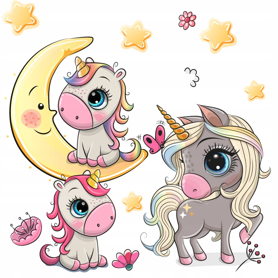 

naklejki naklejka na ścianę dla dzieci Pony 160