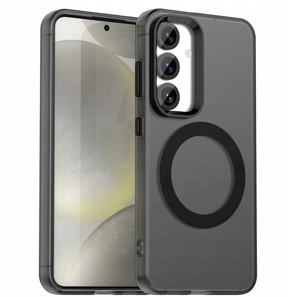 Techsuit CandyCase MagSafe Etui na Samsung Galaxy S24 Fe czarne