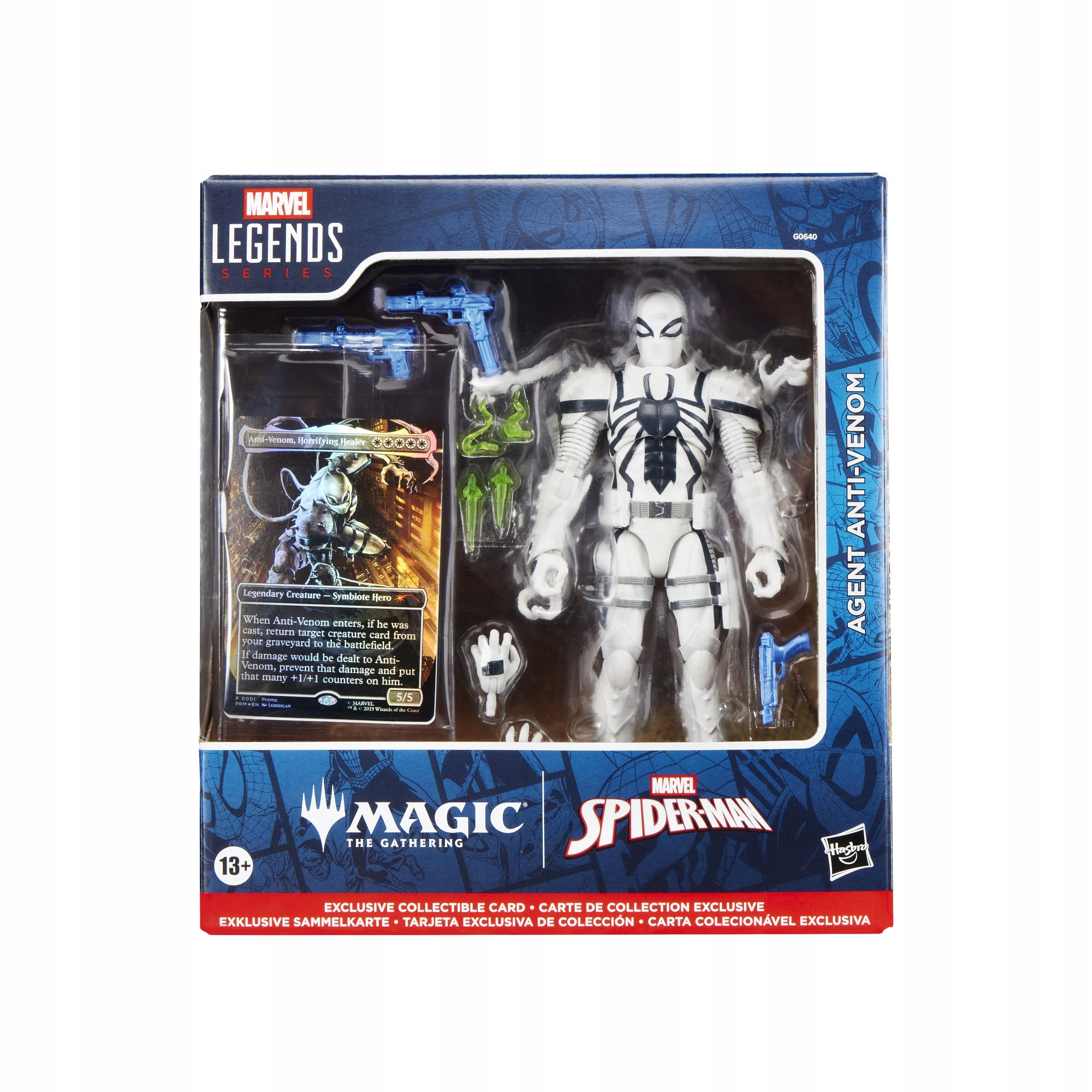 Hasbro Marvel Legends Figurka Agent Anti-Venom 15 cm Spider-Man karta Mtg