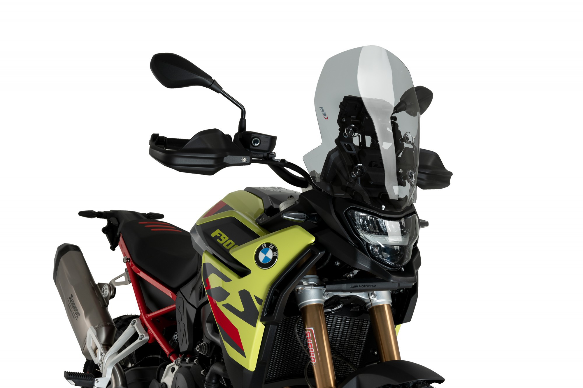 Turistické sklo Puig pre Bmw F900GS 24 Mierne zatemnené (h)