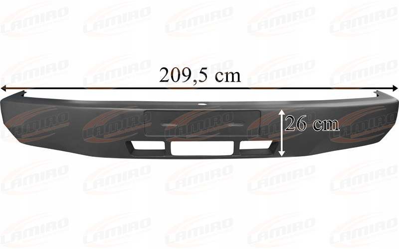 MERCEDES VARIO ZDERZAK PRZÓD Strona zabudowy przód