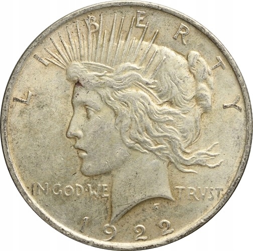 90. USA, dolar 1922, Peace
