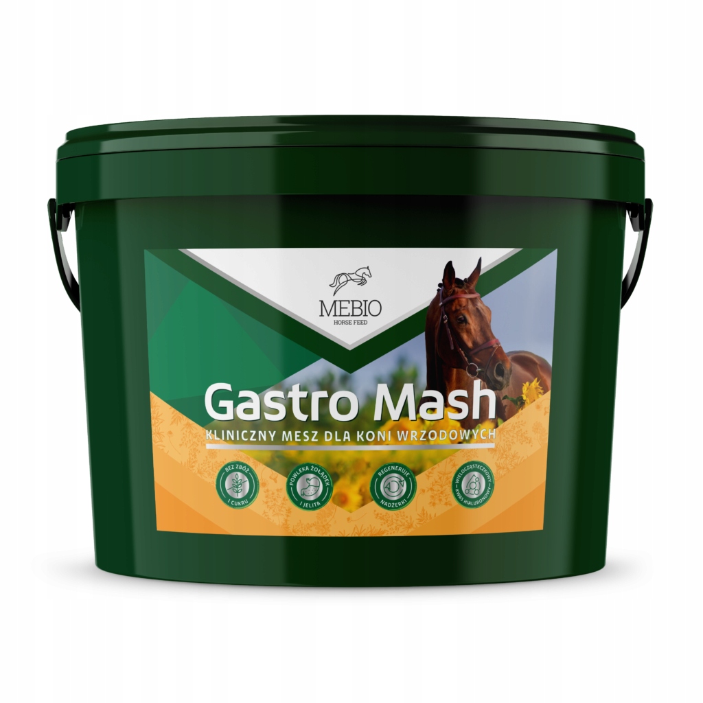 MEBIO Gastro MASH – kliniczny mesz dla koni wrzodowych 3 kg