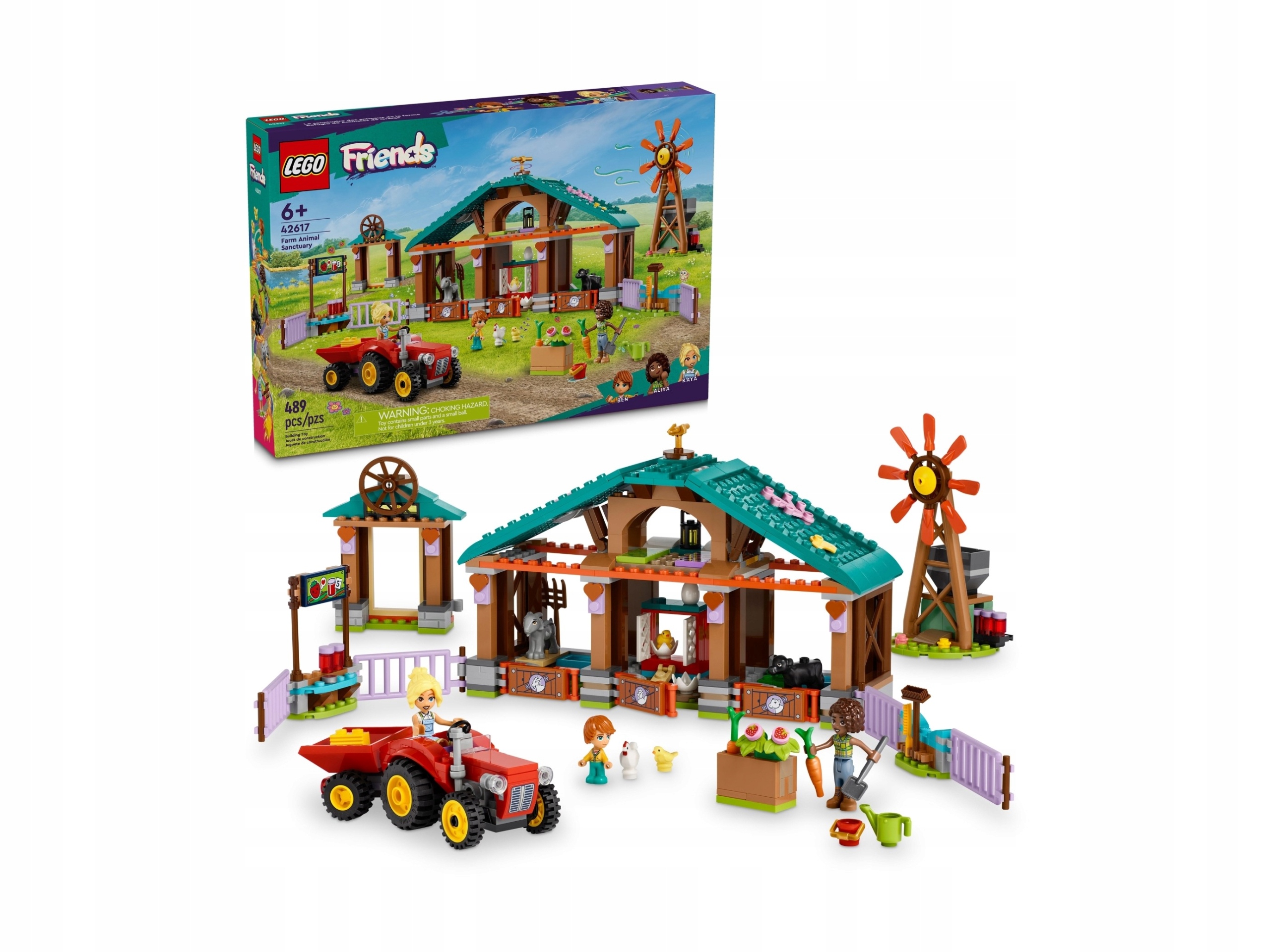 Lego Friends 42617 Rezervace hospodářských zvířat Nové