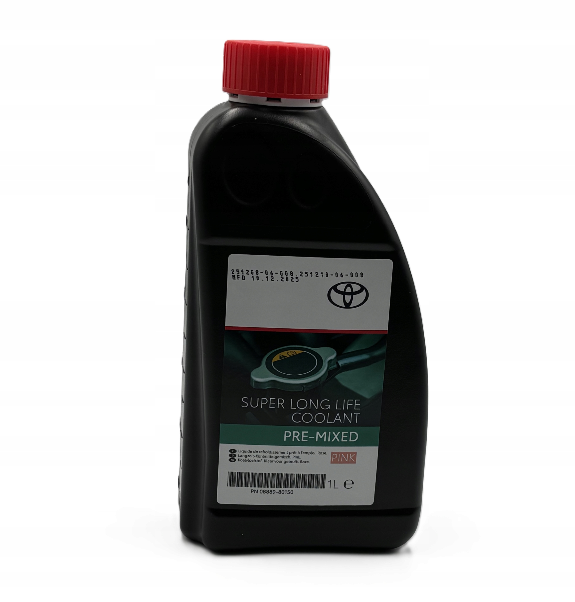 Płyn Chłodniczy Toyota Różowy 1L Pre-mixed