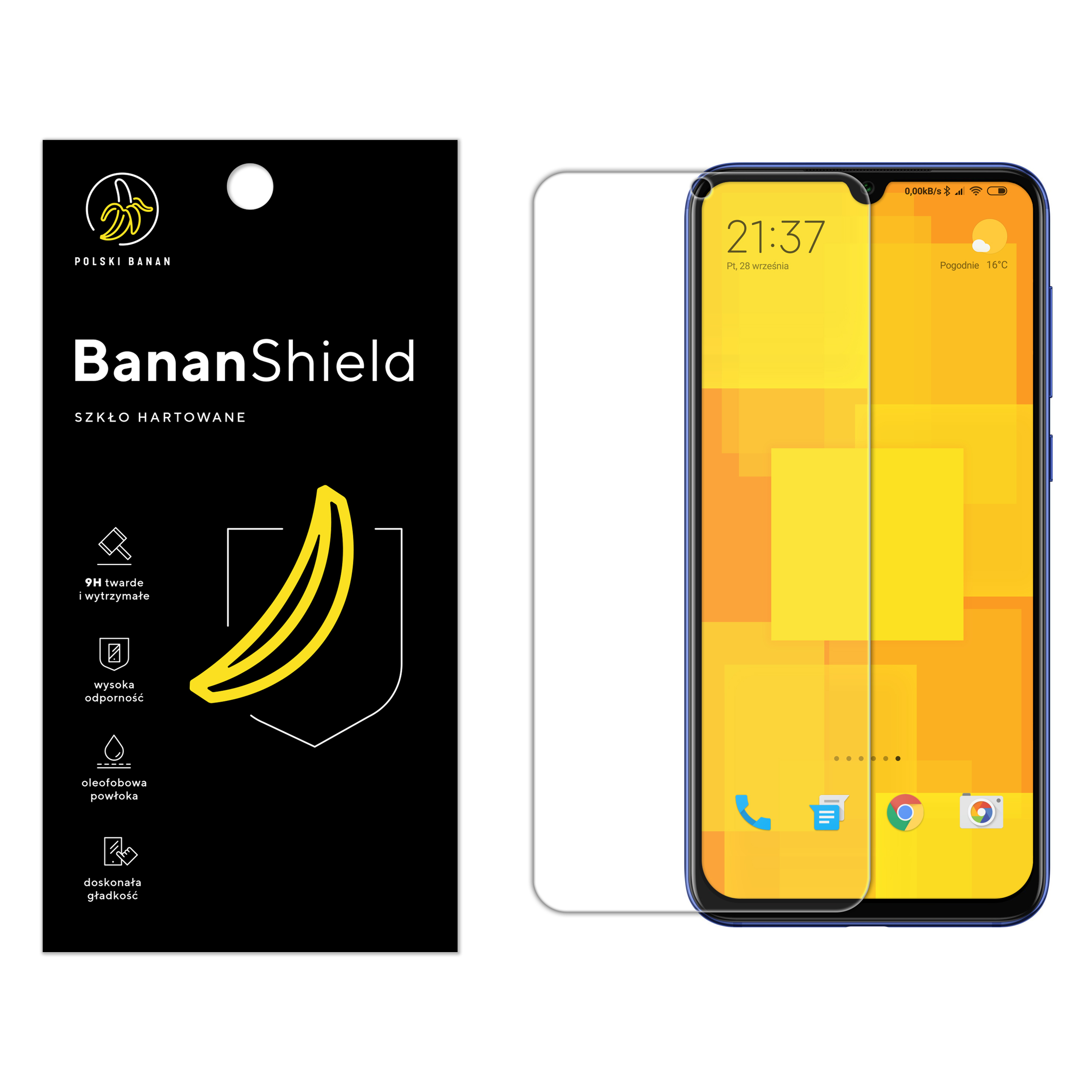 

Szkło Hartowane Polski Banan 9H do Xiaomi Mi 9 Se
