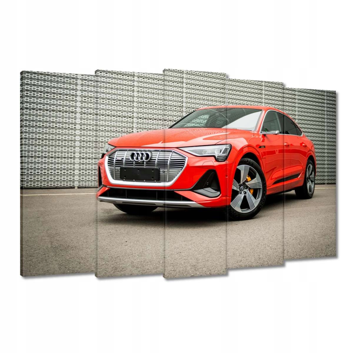 Obrazy 150x95 Červené Audi e-tron