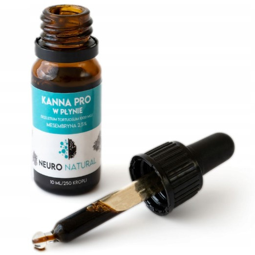 

Kanna Pro w Płynie Krople 2.5% Mesembryna badania