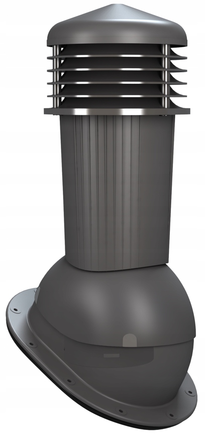 Větrací Komín Pro Asfaltový Šindel Střešní Krytinu, Pásku A Plech O Průměru 125 mm