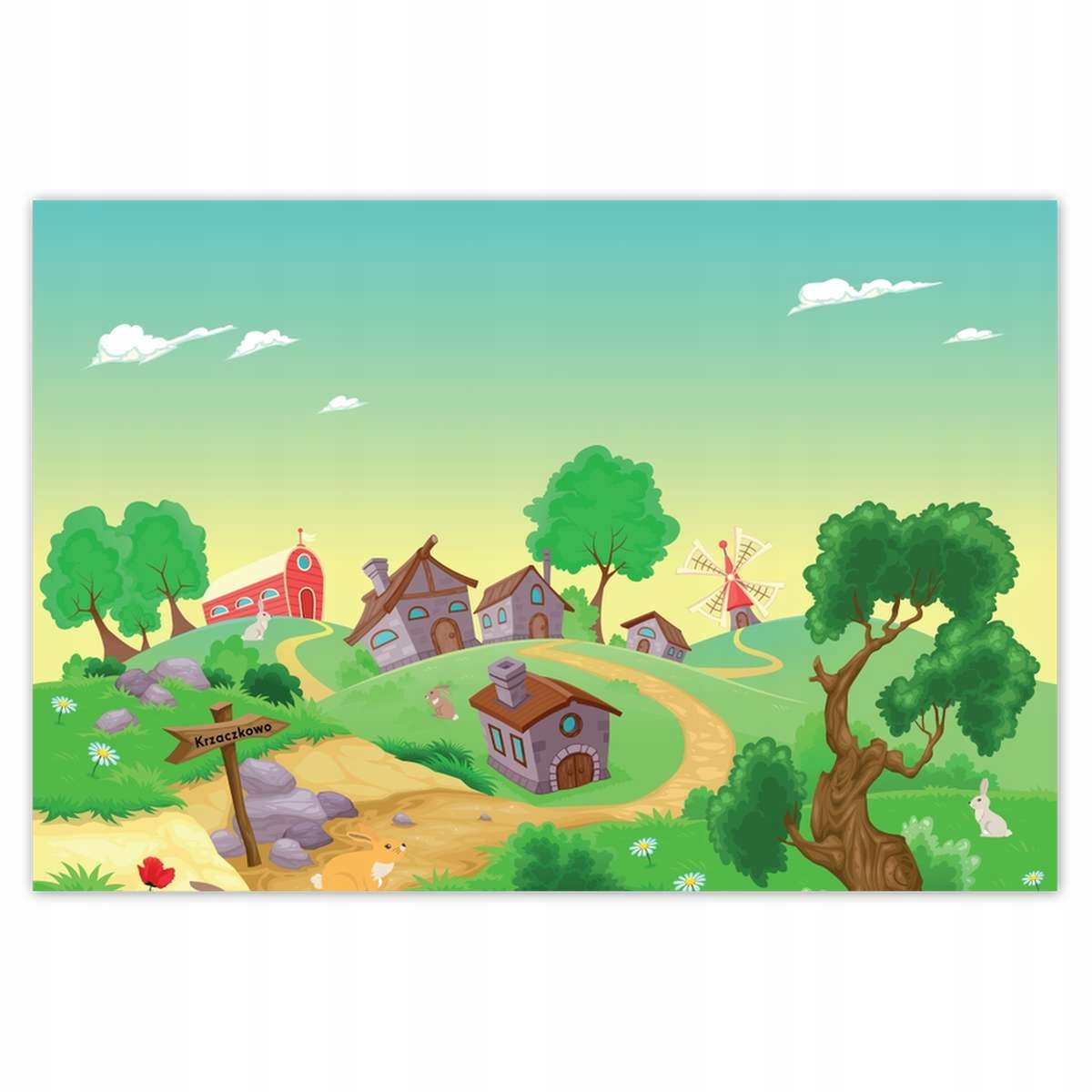 Plakáty 200x135 Krzaczkowo Pohádkové město