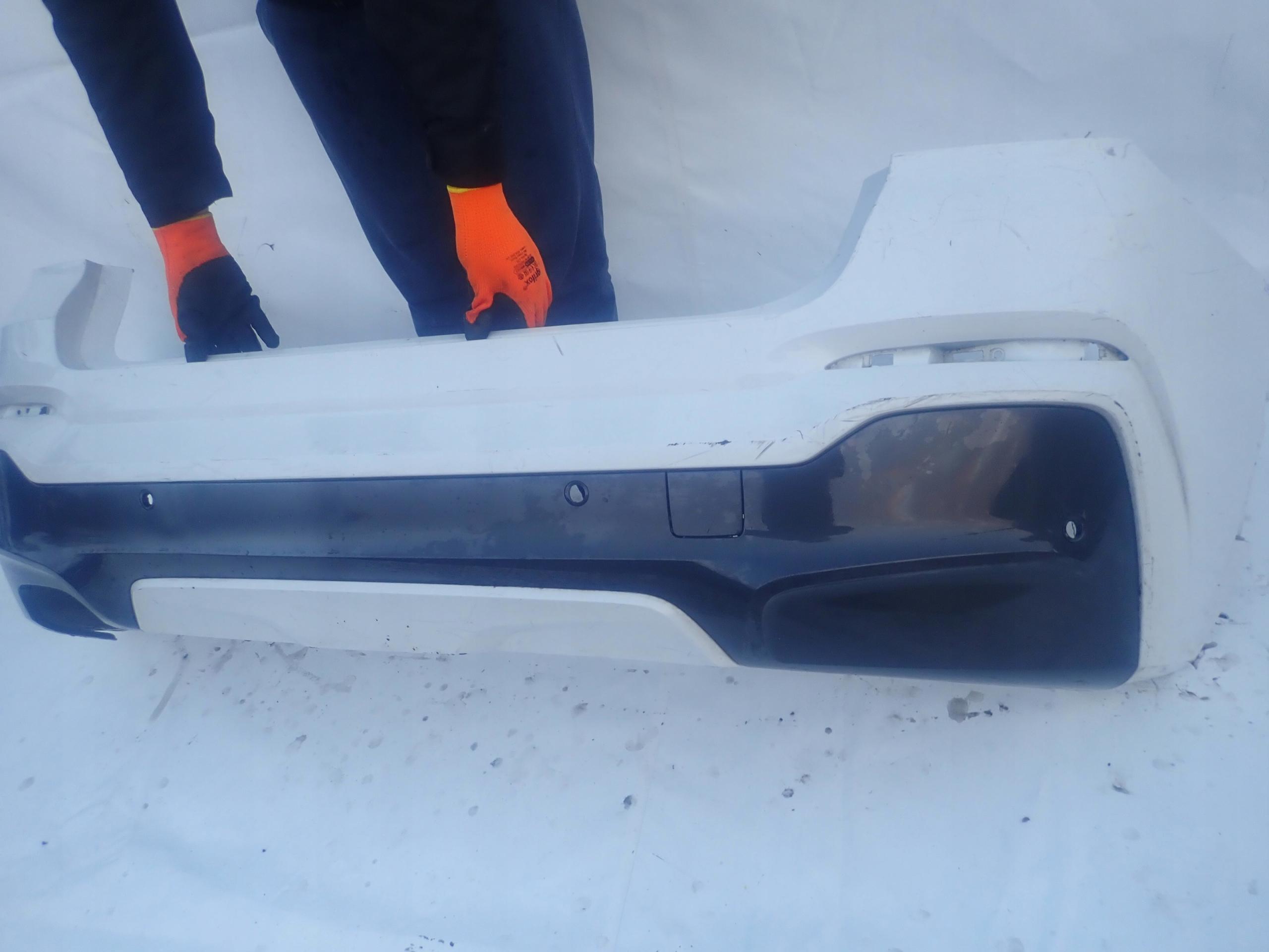 BMW X4 F26 14-18 m-packet bumper rear part rear PDC