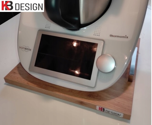 PODSTAWKA POD THERMOMIX, LIDLOMIX czarny Głębokość mebla 23 cm