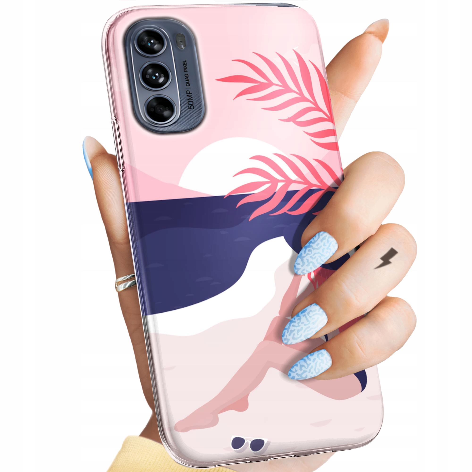 Etui Do Motorola Moto G62 5G Lato Summer Vibe Chillout Obudowa Case