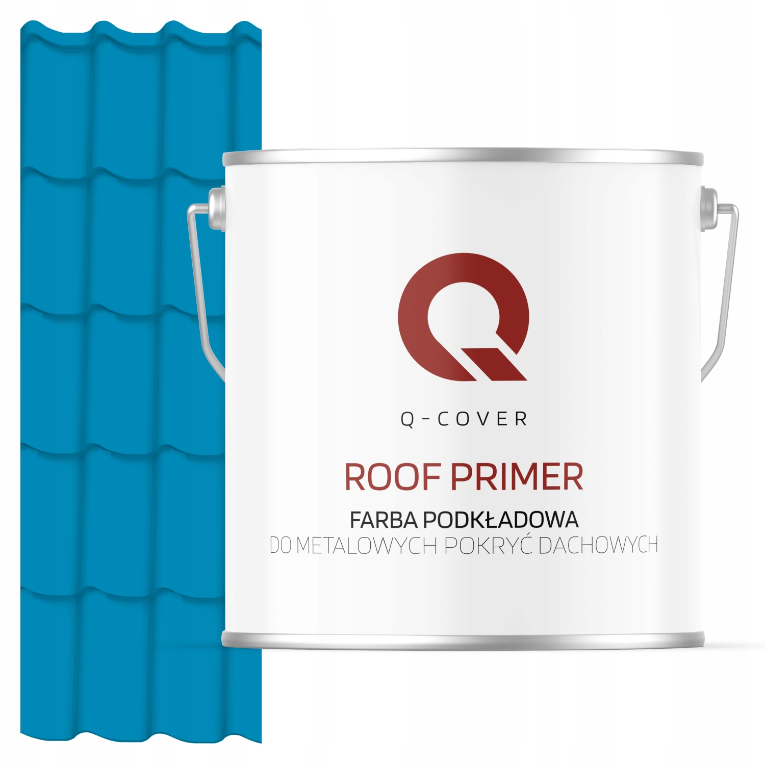 Podkladová Farba Na Kovovú Strechu Modrá Svetloružová 5012 5 L Matná