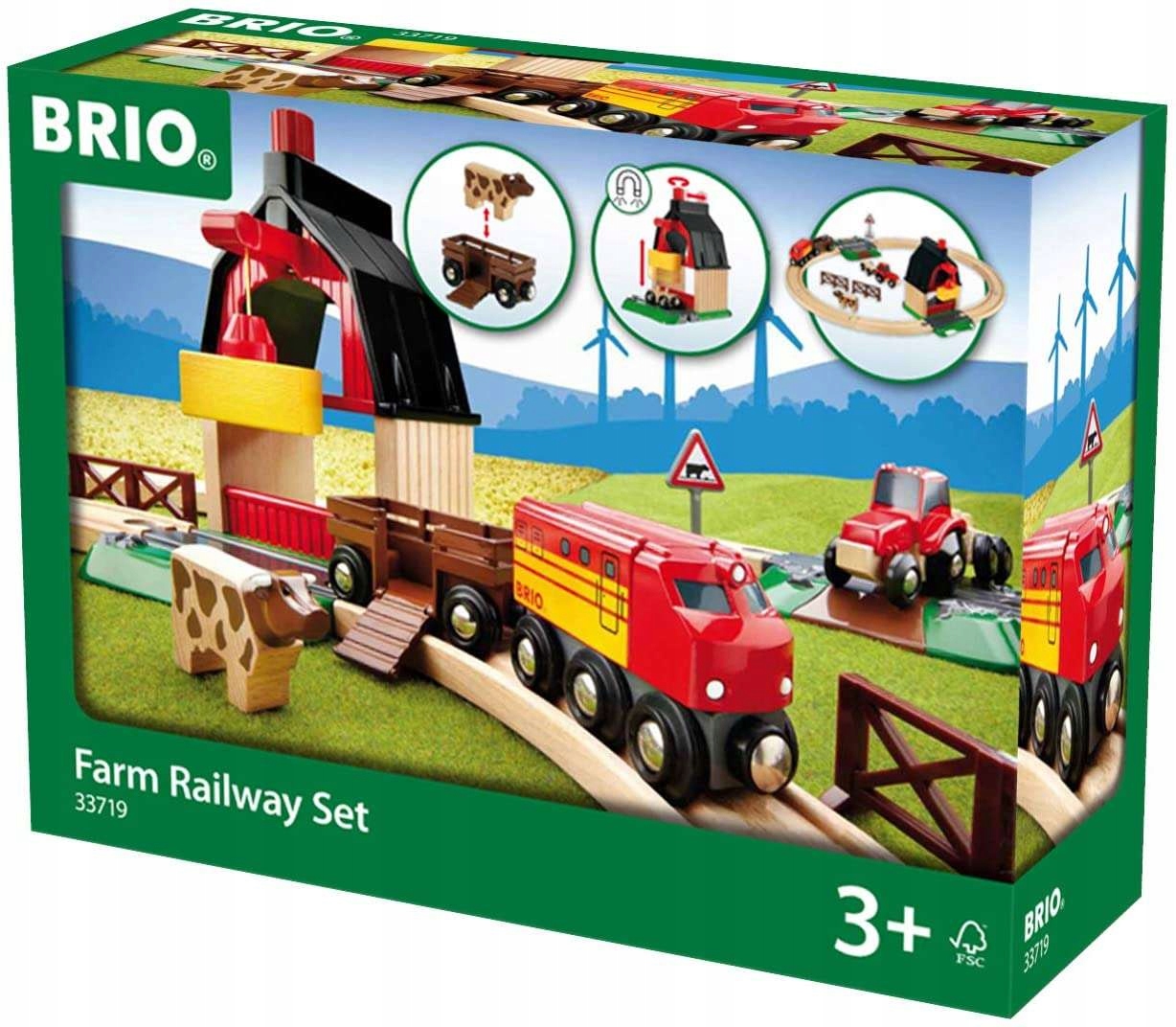 Brio. Zestaw Farma Ravensburger