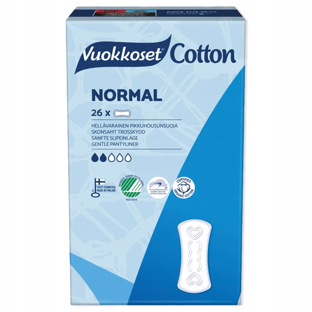 

Vuokkoset Wkładki Higieniczne Normal Sensitive