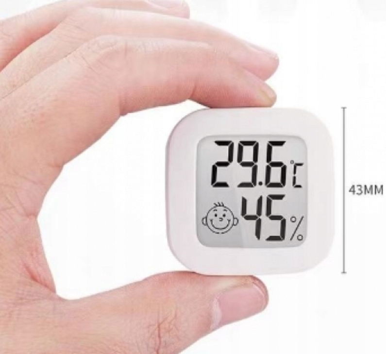 STACJA POGODY TERMOMETR HIGROMETR LCD Marka Satis