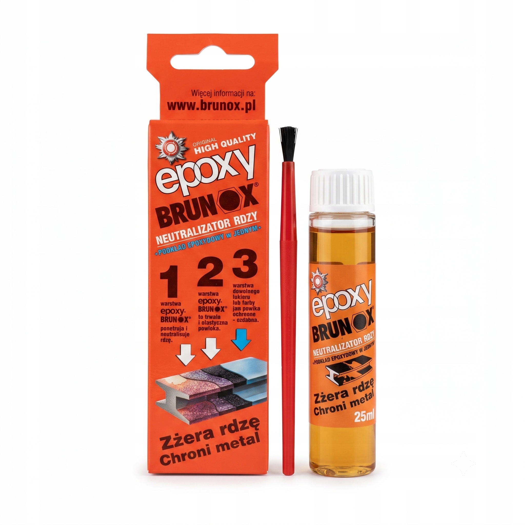 Brunox Epoxy Neutralizator Rdzy Odrdzewiacz 25ml