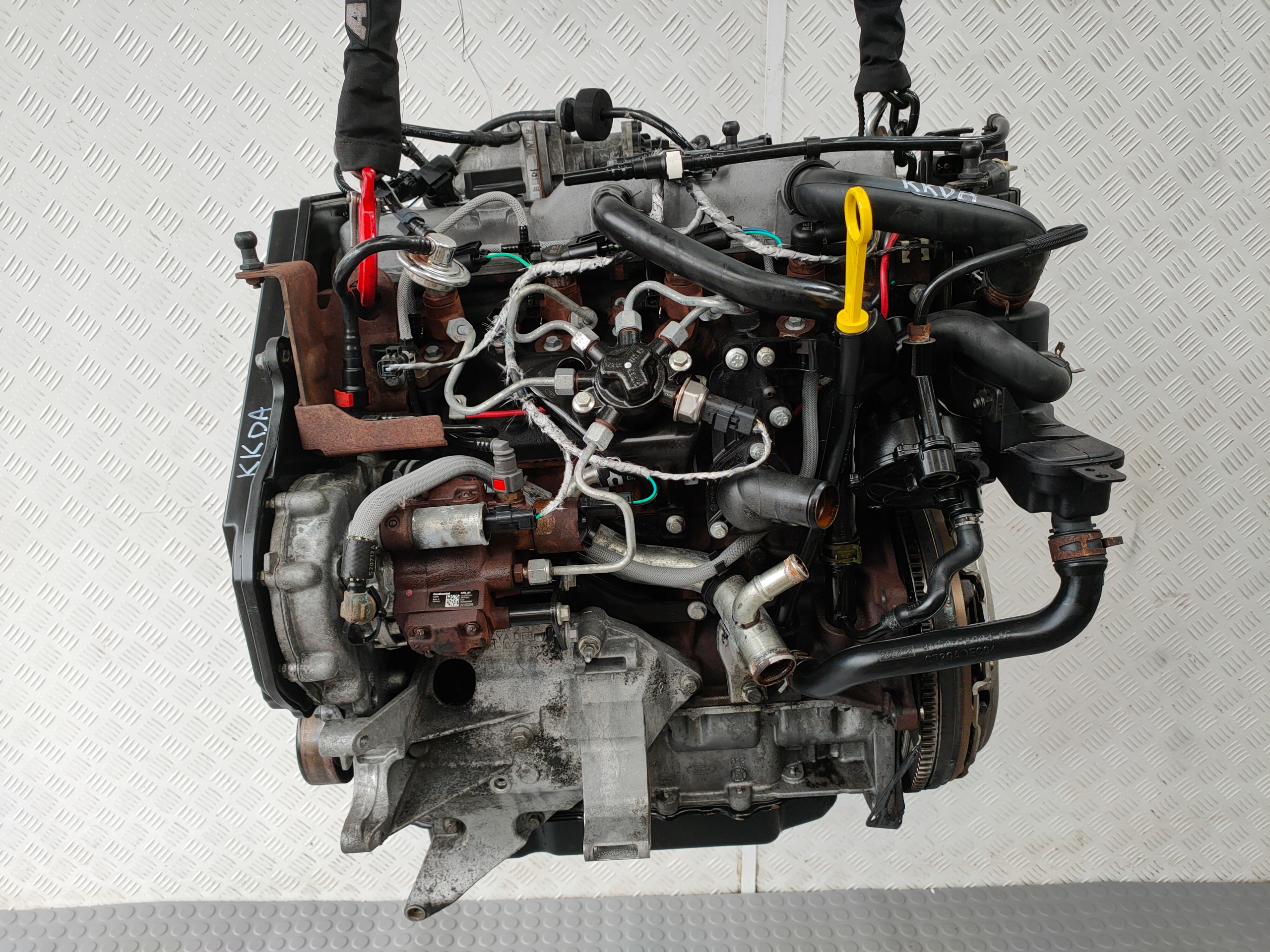 FORD FOCUS MK2 S-MAX 07-10 1.8 TDCI engine complete KKDA 186tys. warrenty