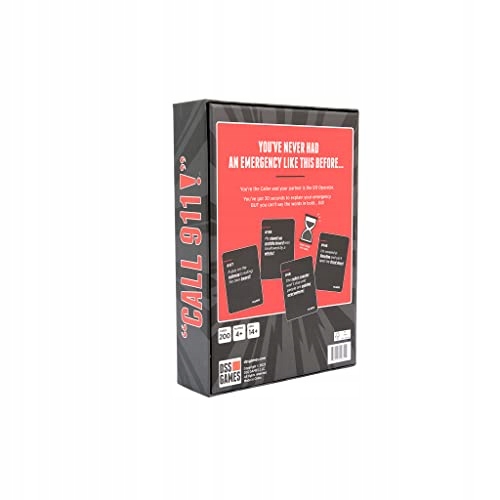 DSS Games Call 911! - A Guessing Game of Unexpected Emergencies for The Who Wiek gracza 8-11 lat