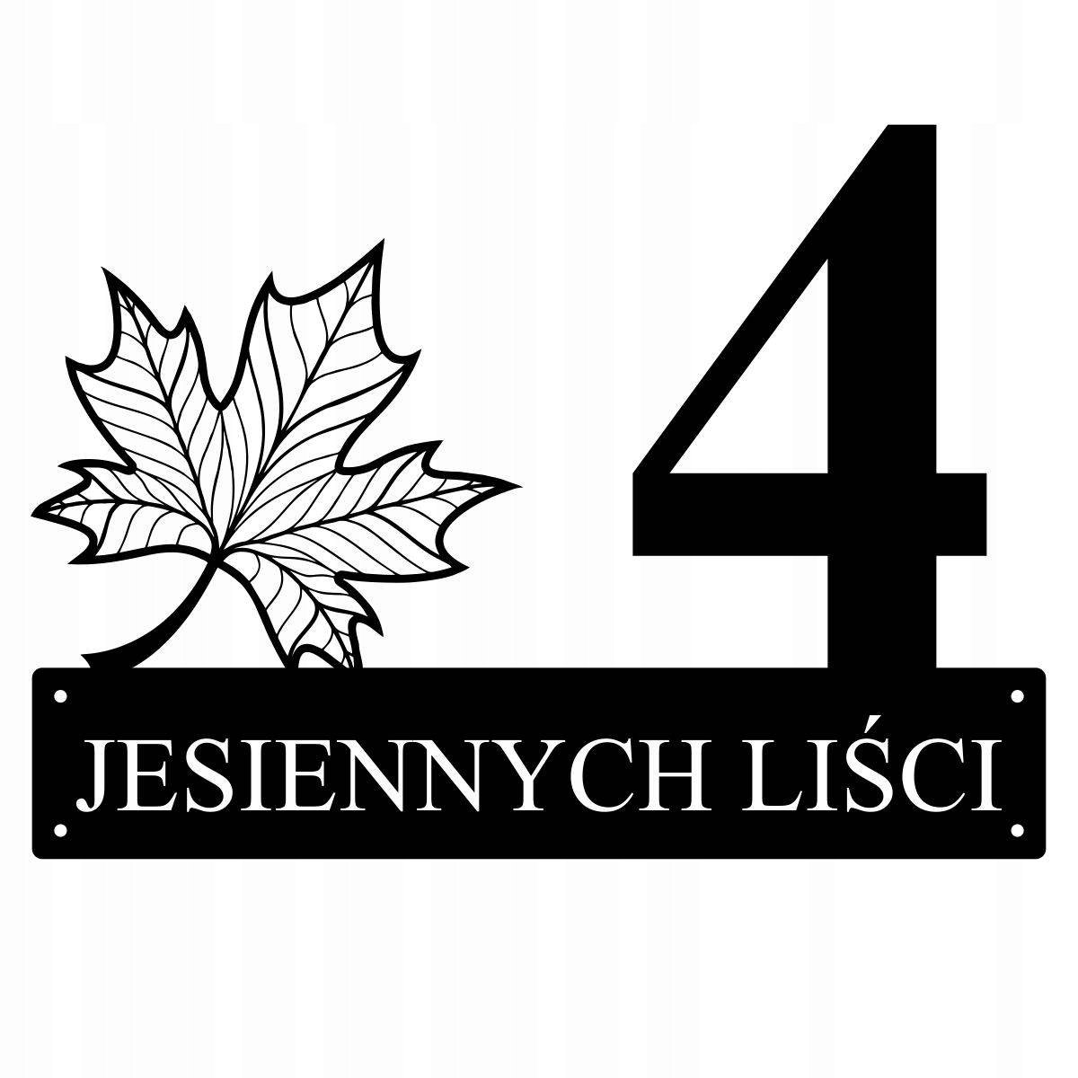 Číslo Na Dom 60 cm Tabuľa Adresa Ocel 2 mm Grafika 156