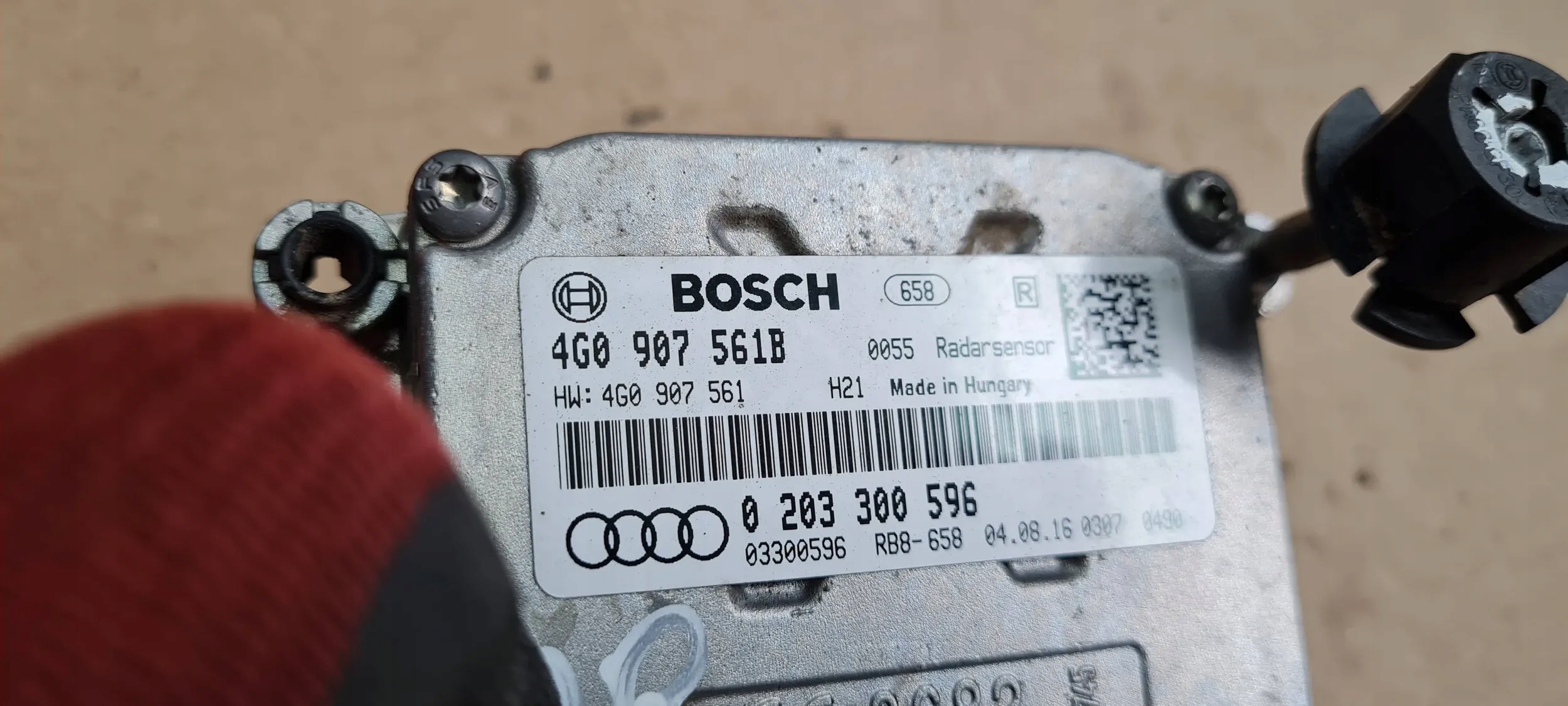S6 C7 4G A6 LIFT RADAR DISTRONIC ACC right front 4G0907561B S7 4G A7