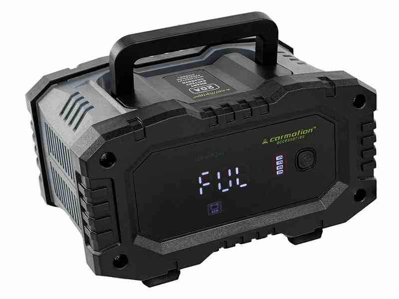 Inteligentný usmerňovač 12/24V 20A 300Ah LCD Agm Gel LiFePO4