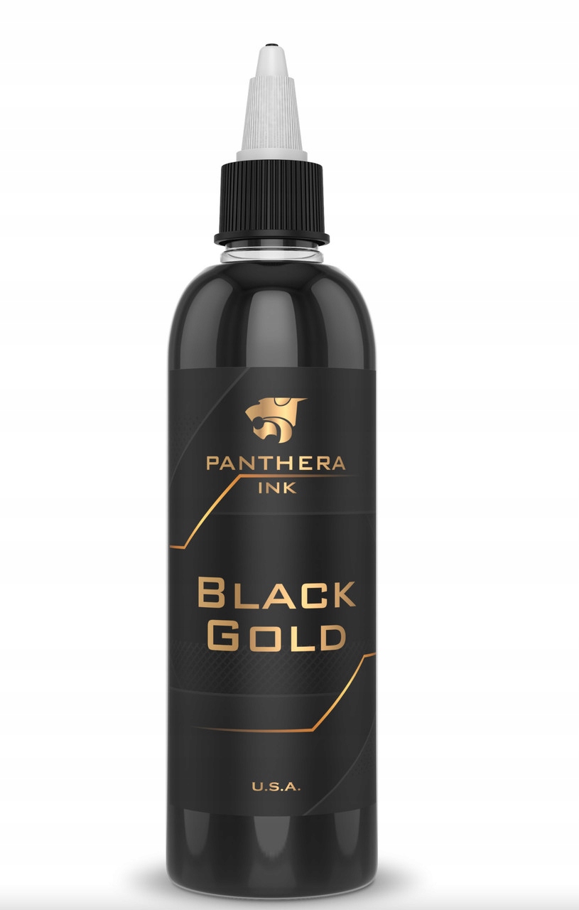 Black Gold Panthera 150 ml Tusz Farba do Tatuażu Reach