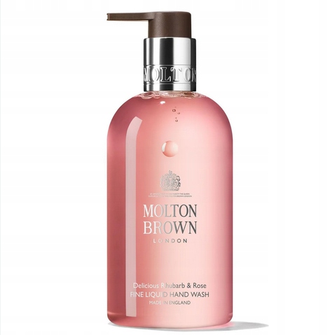 Levně Molton Brown Tekutý přípravek na mytí rukou Delicious Rhubarb & Rose 300 ml