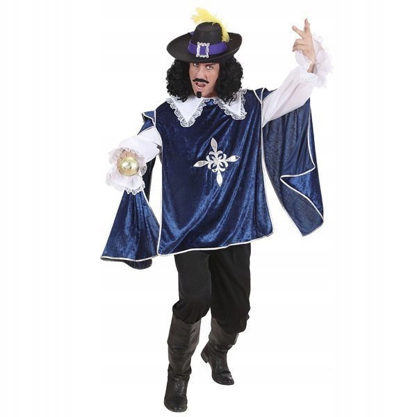 Kostým Mušketýr Voják Karneval M