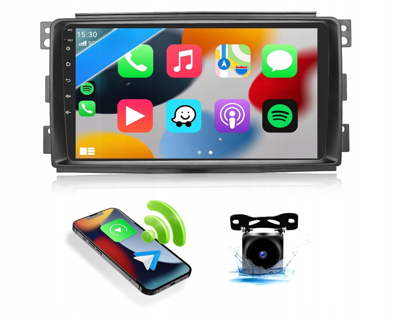 Autorádio pro Mercedes W451 05-10r Gps Android 4gb 64gb 2-DIN