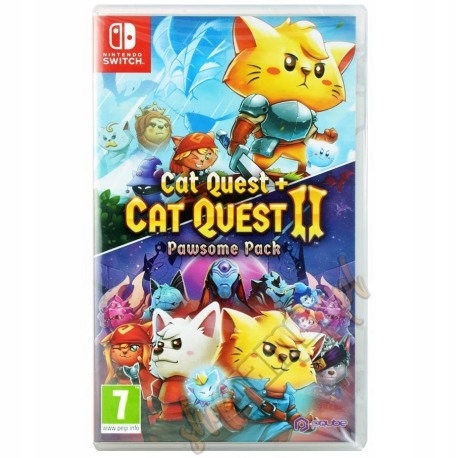 Cat Quest 1+2 Pawsome Pack / NOWA / ANG / SWITCH / KARTDRIDŻ Tytuł CAT QUEST 2 PAWSOME PACK 1 I 2 NINTENDO SWITCH