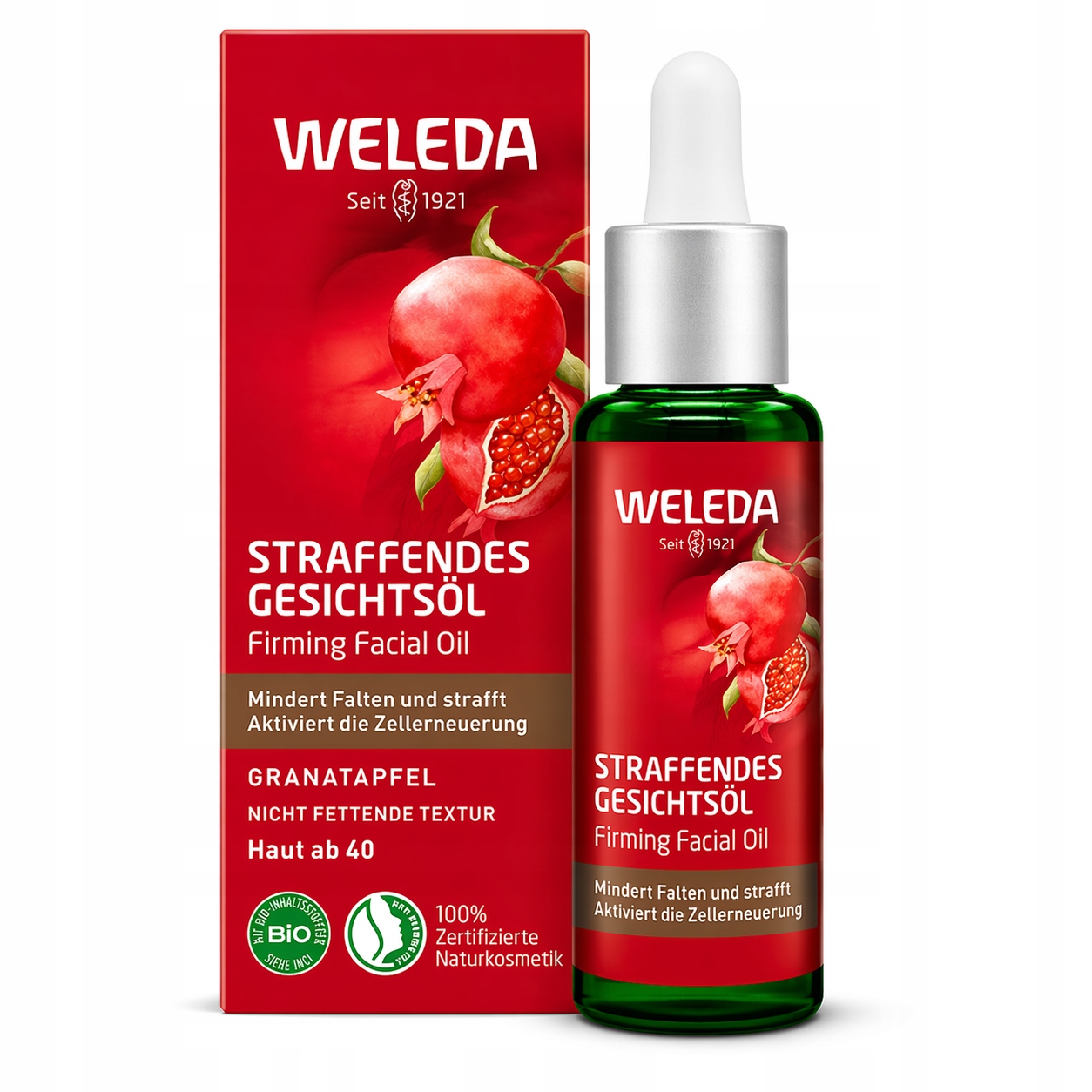 Weleda Zpevňující Olej Na Obličej S Granátovým Jablkem 30 ML Anti Age