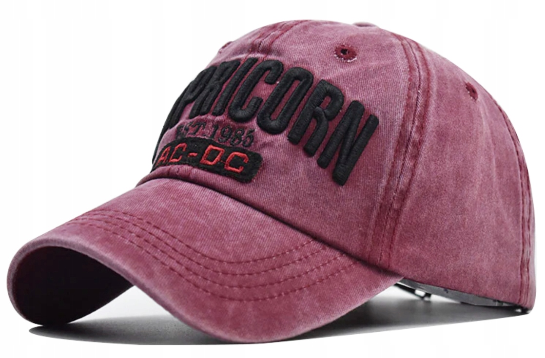 

Czapka z daszkiem bejsbolówka Capricorn czerwona