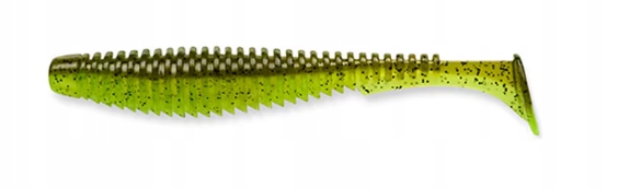 Fish Up U-shad 4" 204 Green Pumpkin Chartreuse 1 Sztuka