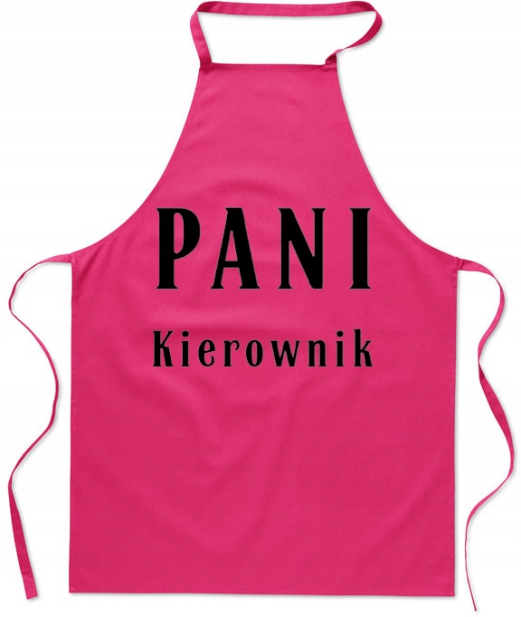 

Fartuch Kuchenny Pani Kierownik Śmieszny