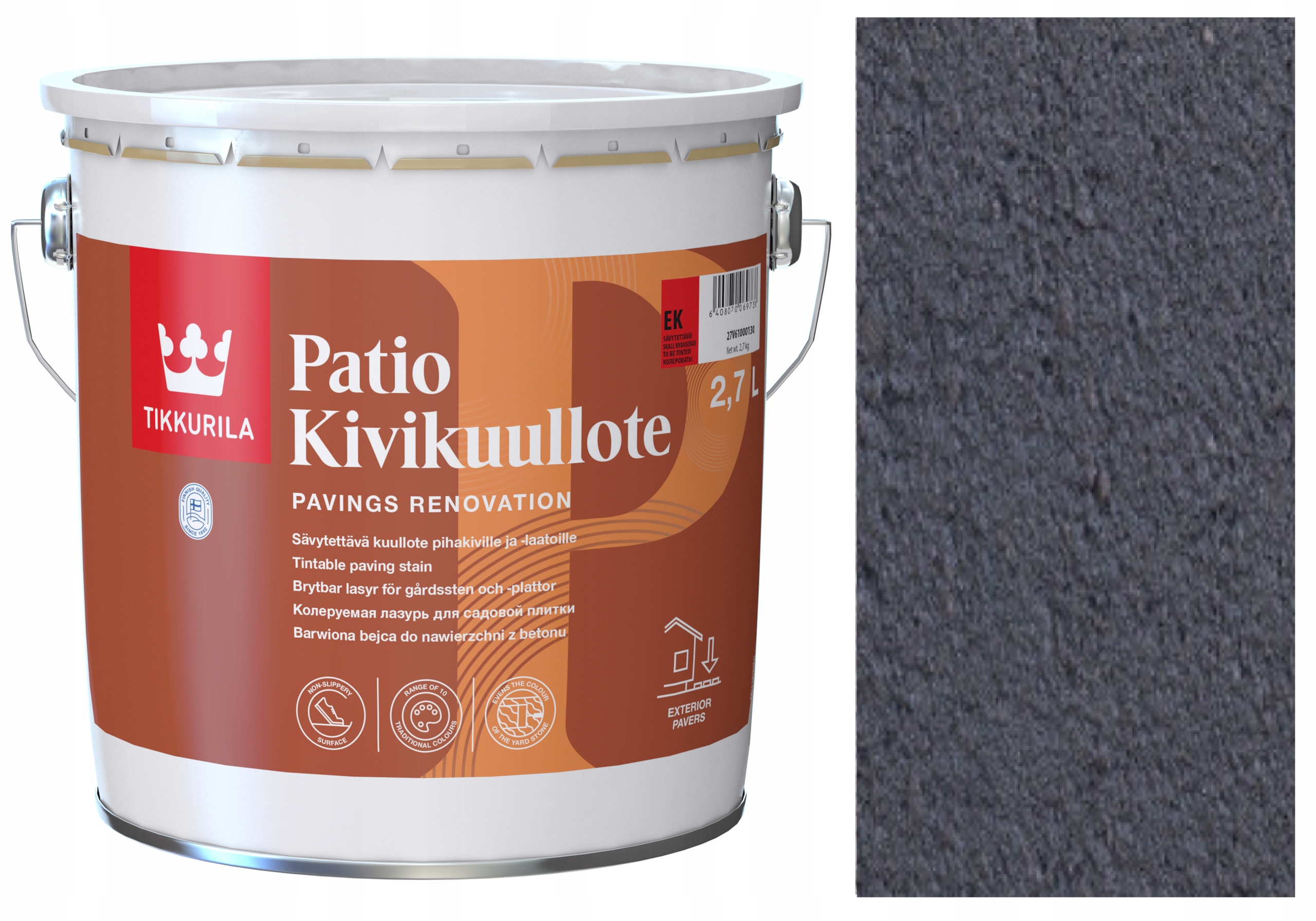 

Tikkurila Impregnat Kostki Brukowej Patio 2,7L EK3