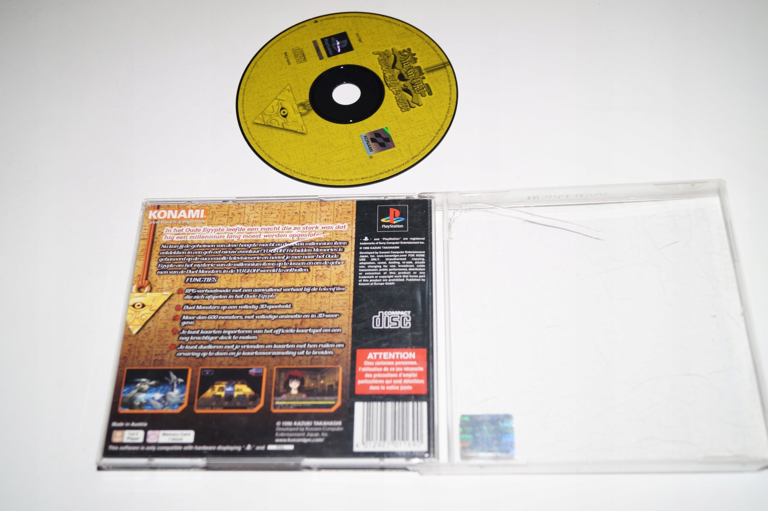 Gra Yu-Gi-Oh Sony PlayStation (PSX) Tematyka role playing (RPG)