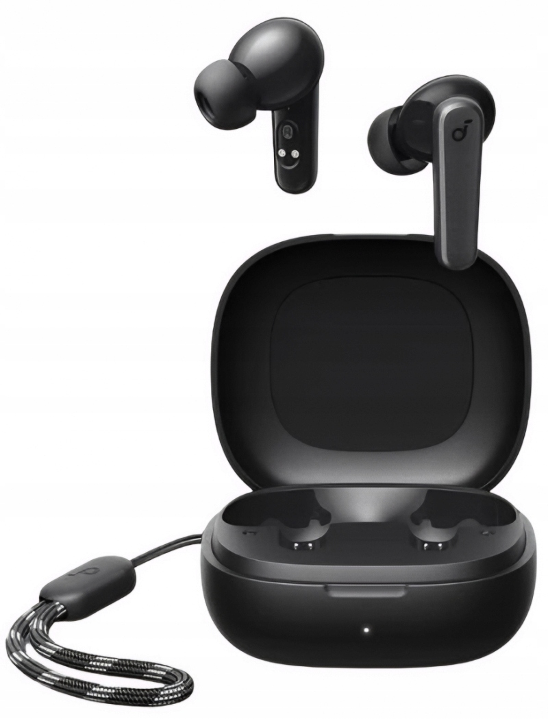 Sluchátka Soundcore R50i V2 s Bluetooth 5.3, černá