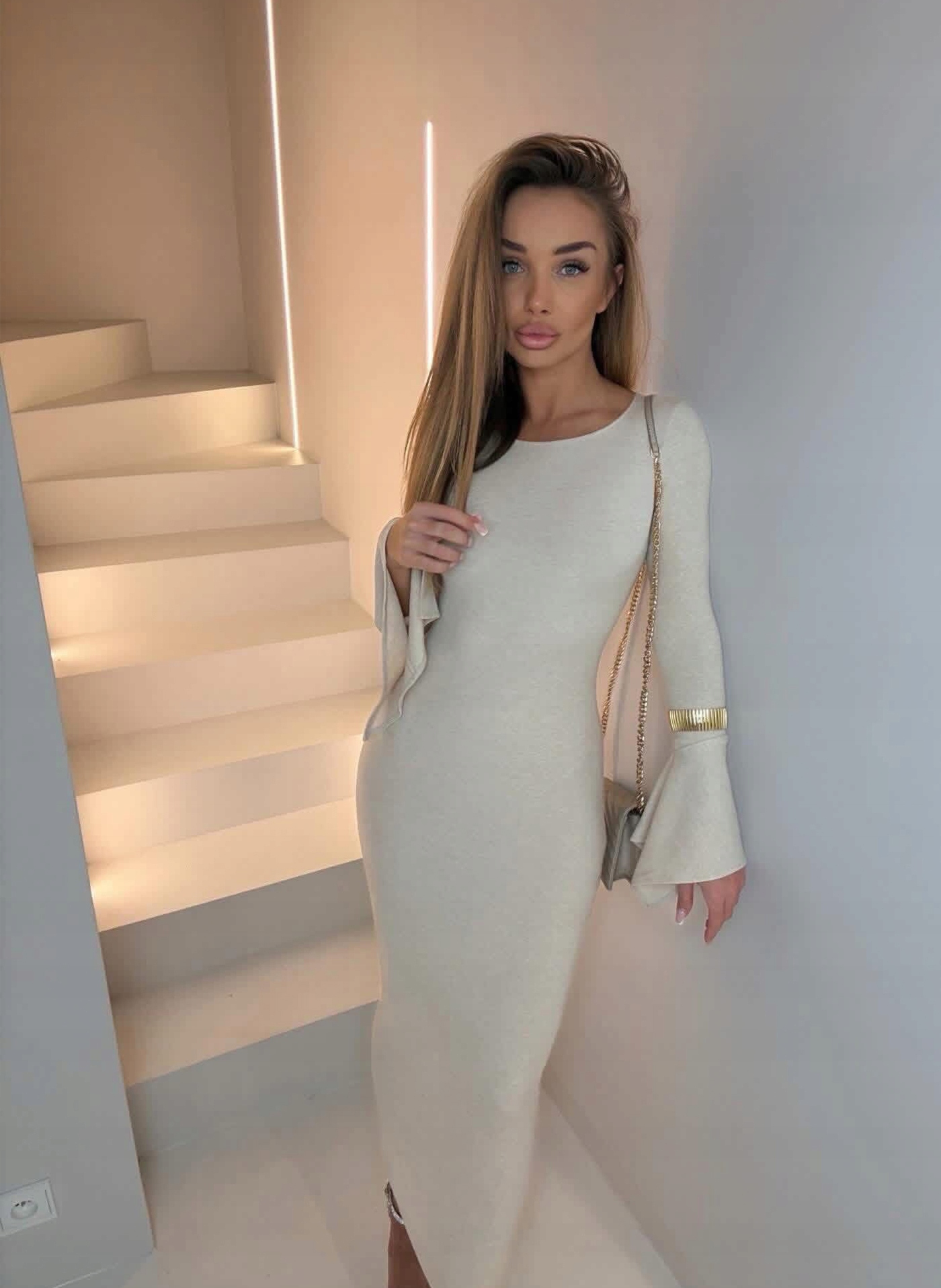 Šaty Zvonek ecru Agatha Studio One Size