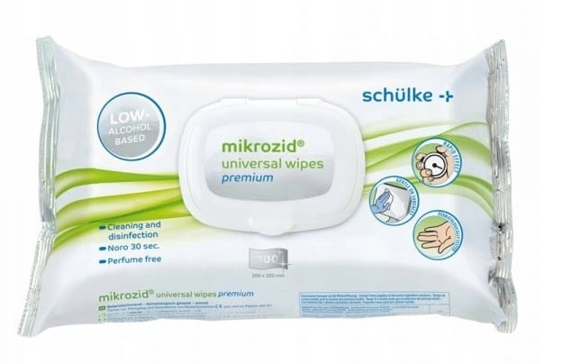 

Chusteczki do dezynfekcji powierzchni Mikrozid 100