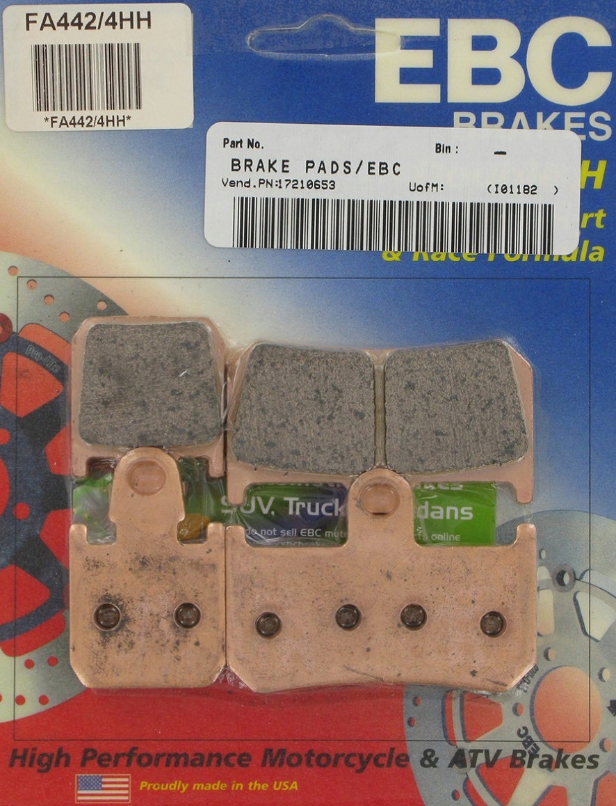7322449 - ГАЛЬМІВНІ КОЛОДКИ ЄЦБ FA442 / 4HH