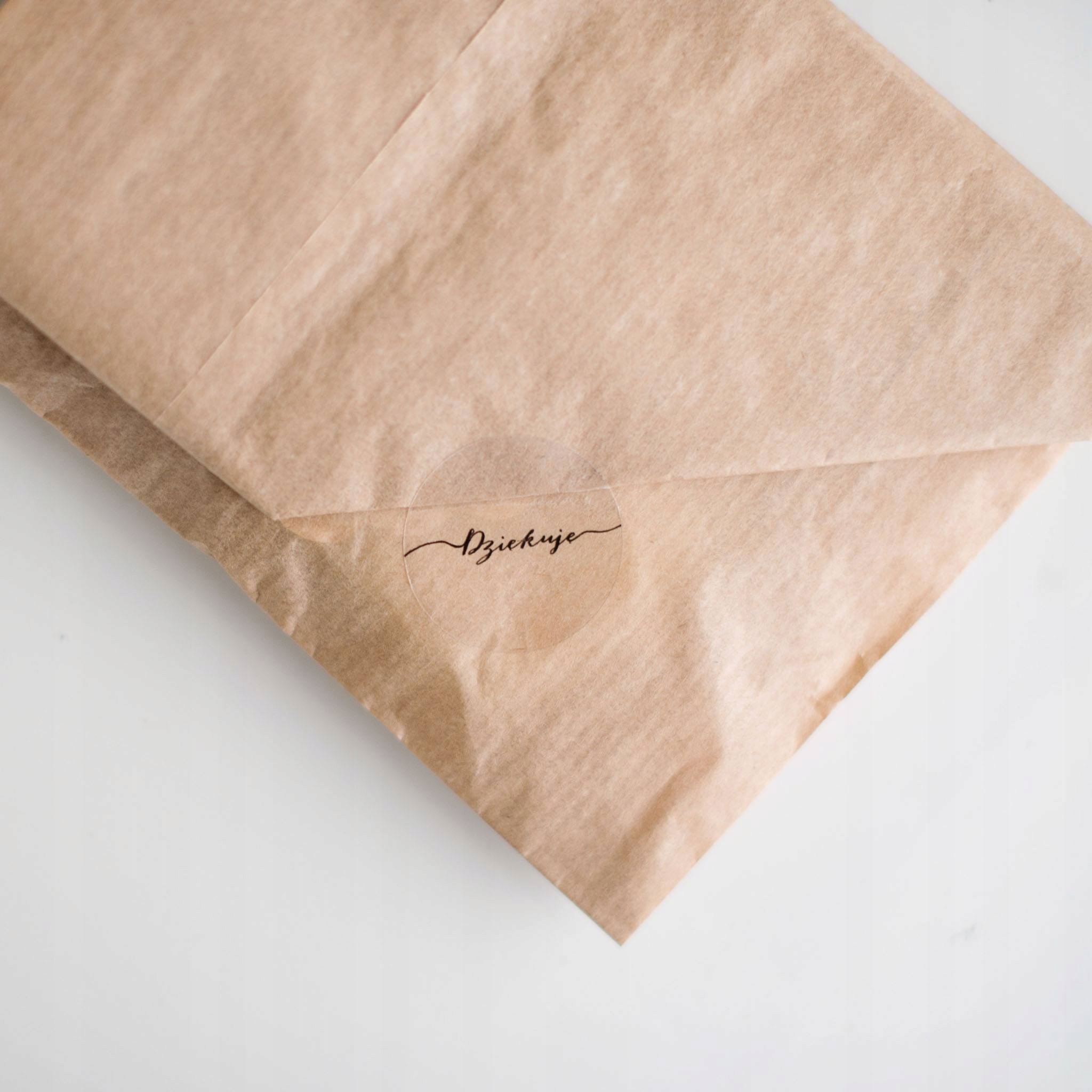 Naklejki dziękuję klasyczne