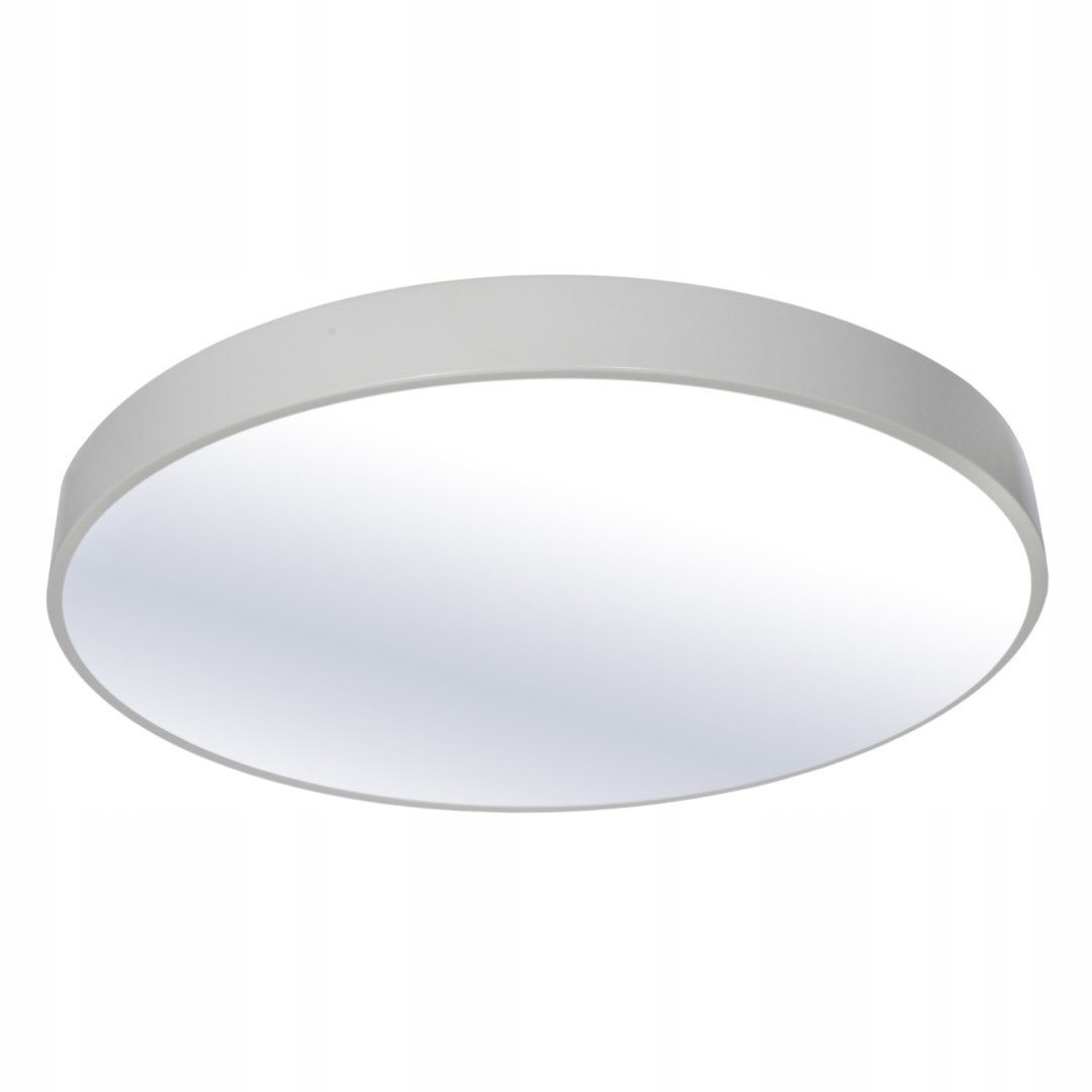 Plafon Natynkowy Led 50cm Okrągły BB02 50W 3000K Biały