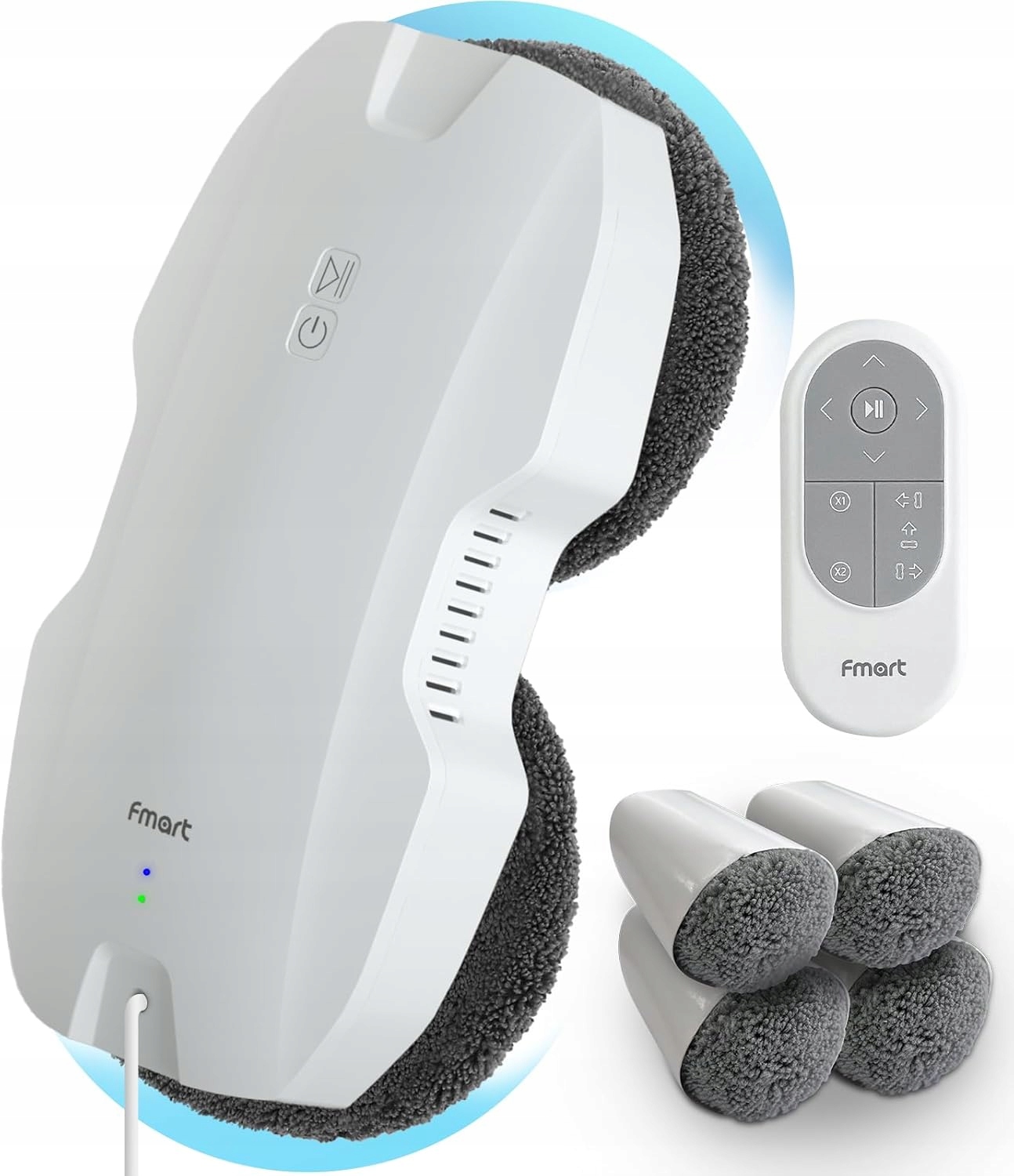 Myčka Oken, Inteligentní Robotický Čistič Oken Fmart T8PRO Příslušenství