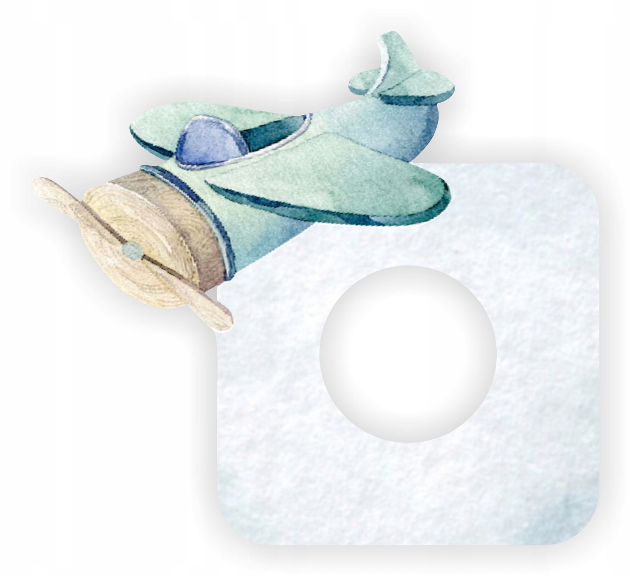 Наклейка с выключателем самолета для детской комнаты