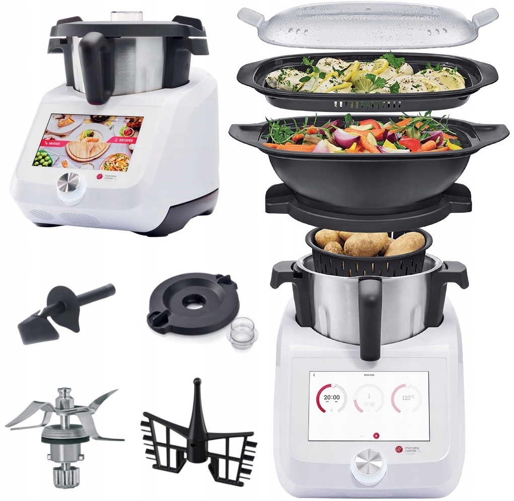 RATY Robot kuchenny Lidlomix 2024 Monsieur Cuisine Smart 8 cali najnowszy