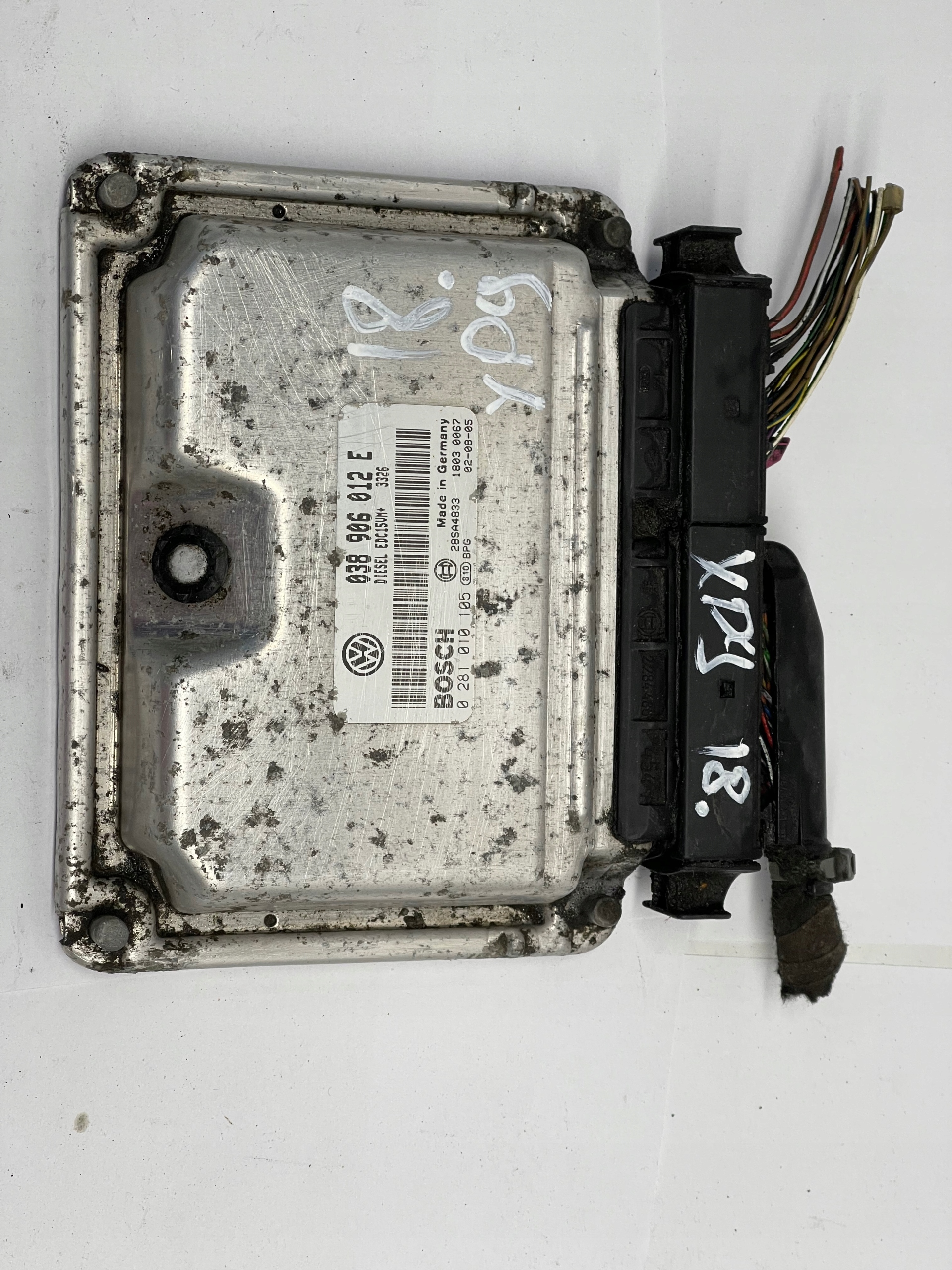 computer Motore AUDI A3 8L 1.9 TDI 038906012C