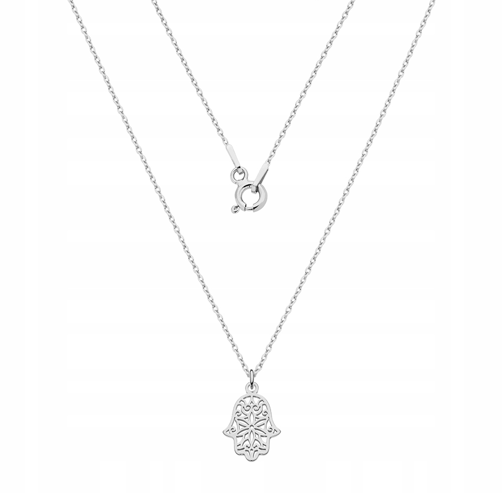 

Naszyjnik łańcuszek hamsa ręka fatimy