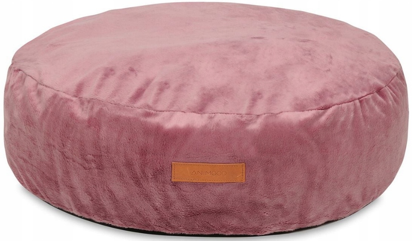 Levně Animood pelíšek taburet Molly 67×67×20cm malinové